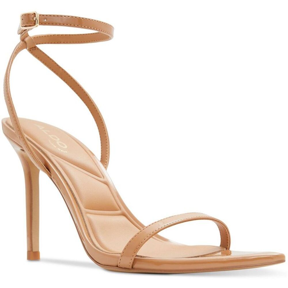 Aldo Brown Heels with Elegant Straps